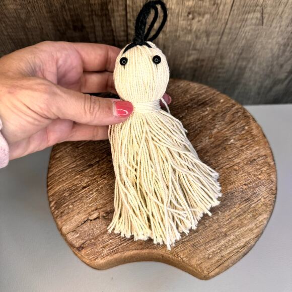 Ghost Purse Charm Halloween Fall Bag Charm NEW! Boho FAST SHIP - Picture 5 of 5